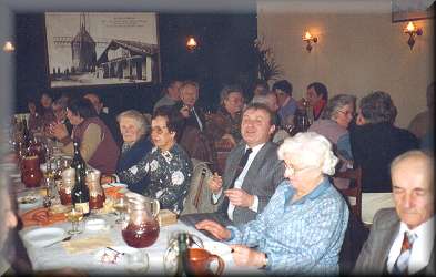 Le repas de Nol en 1983...