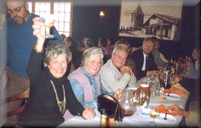 Le repas de Nol en 1983...